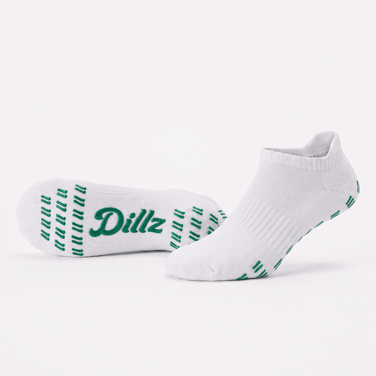 Grippy Grippy™ Ankle Pickleball Grip Socks - GRPY-ANK-WHT