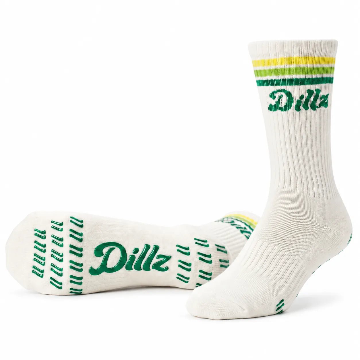 Grippy Grippy™ Crew Pickleball Grip Socks - GRPY-CRW-SLT-SM
