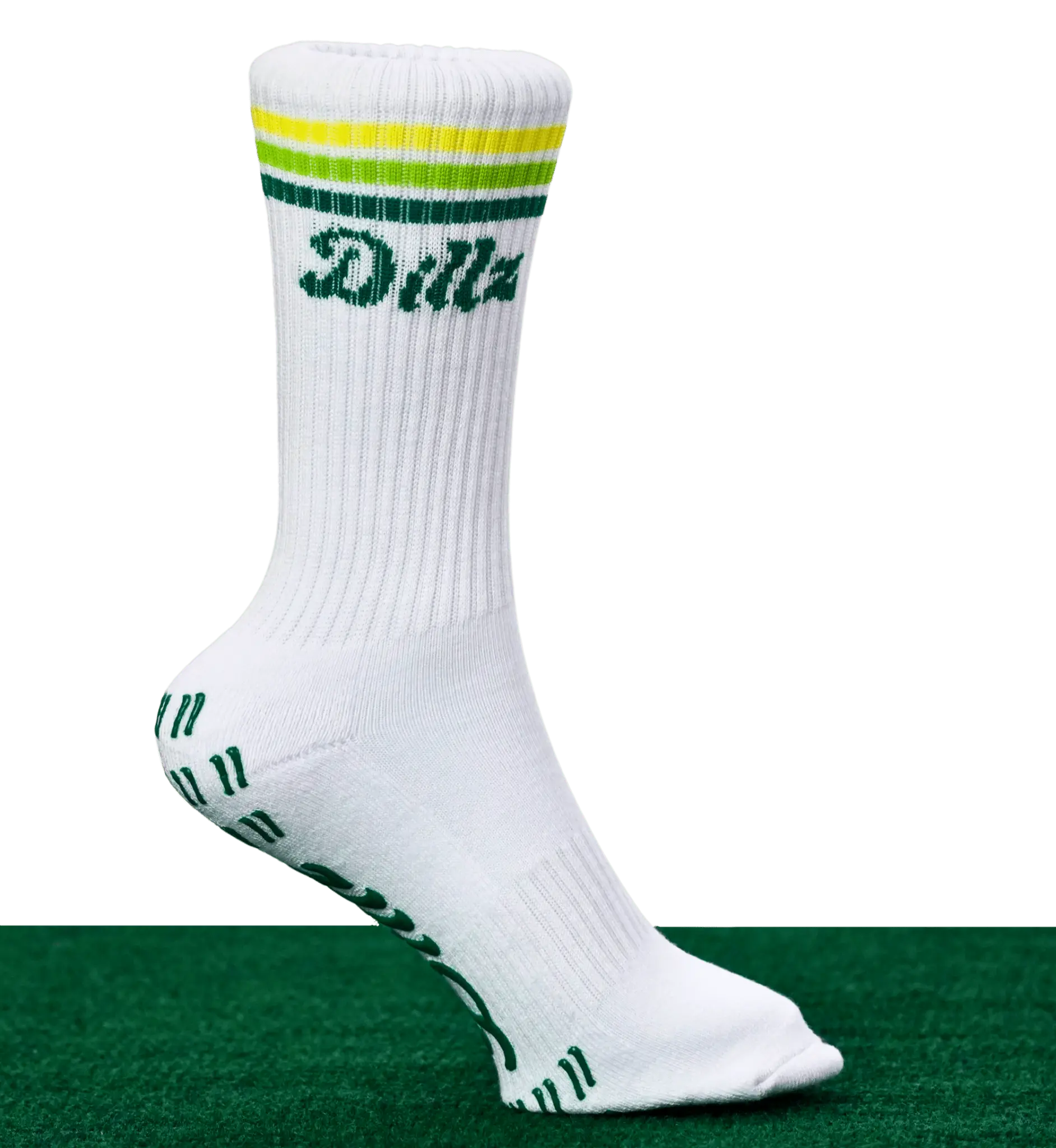 Grippy Grippy™ Crew Pickleball Grip Socks - GRPY-CRW-WHT-SM
