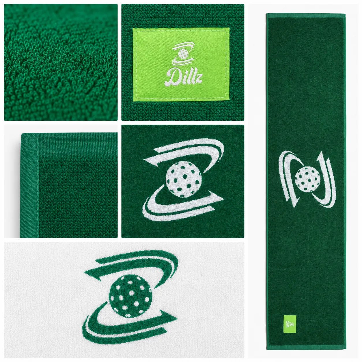 Sports Court Towel – Cotton Wipey Wipey 48 x 10 in - WPY-TWL-GRN