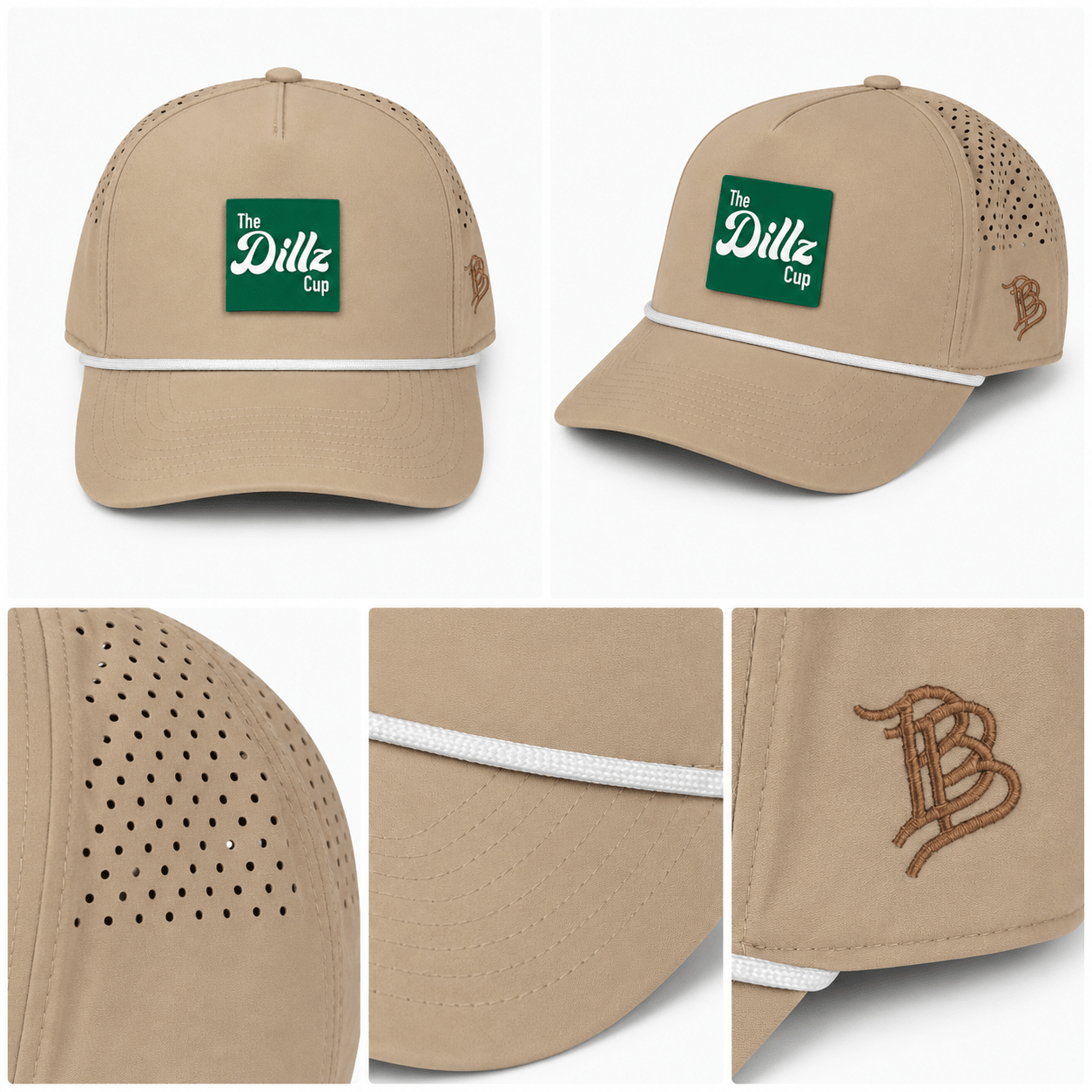 The Dillz Cup Breathable Pickleball Hat -