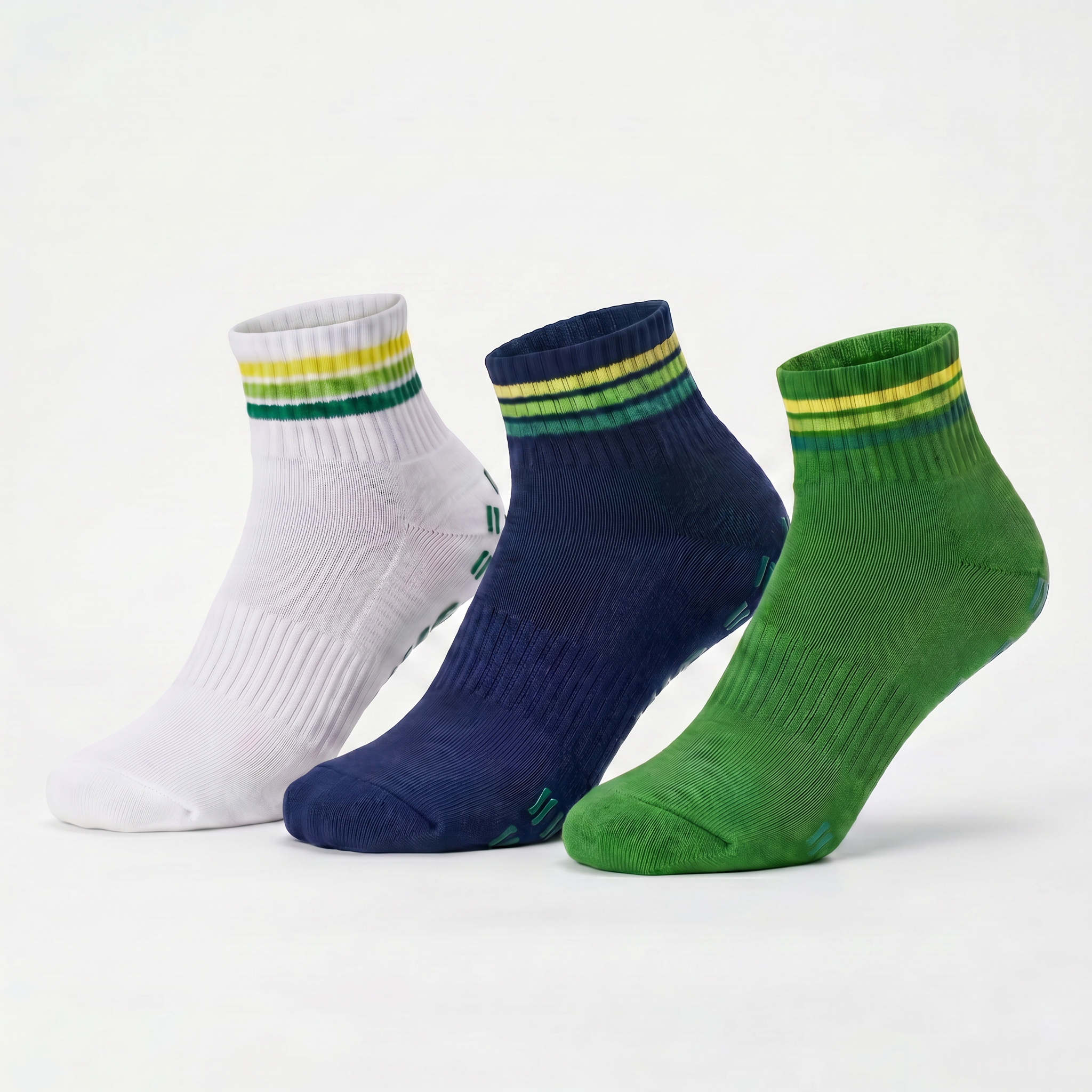 Grippy Grippy™ Ankle 3-Pack – Pickleball Grip Socks