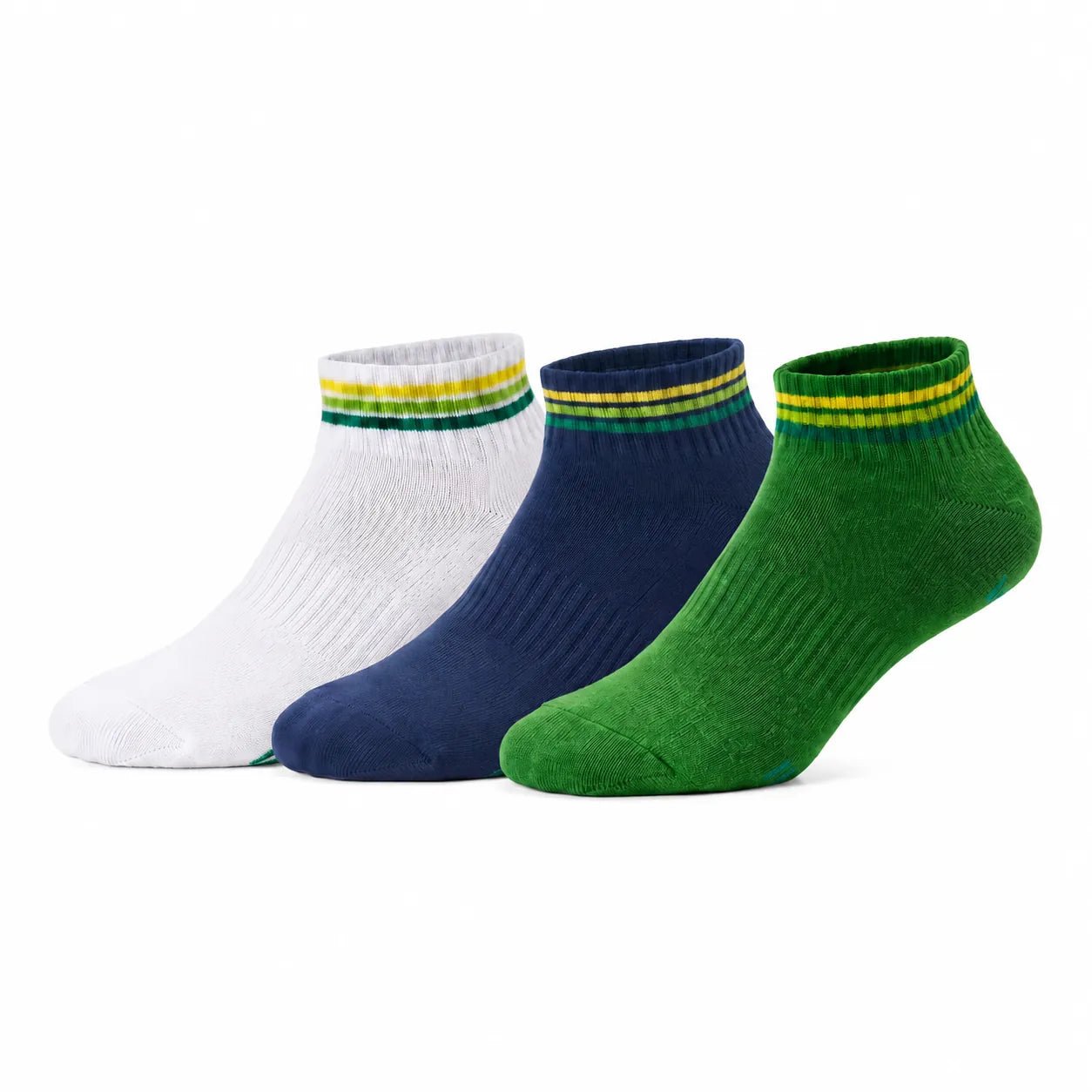 Grippy Grippy™ Ankle 3-Pack – Pickleball Grip Socks - GRPY-ANK-AWN-SM