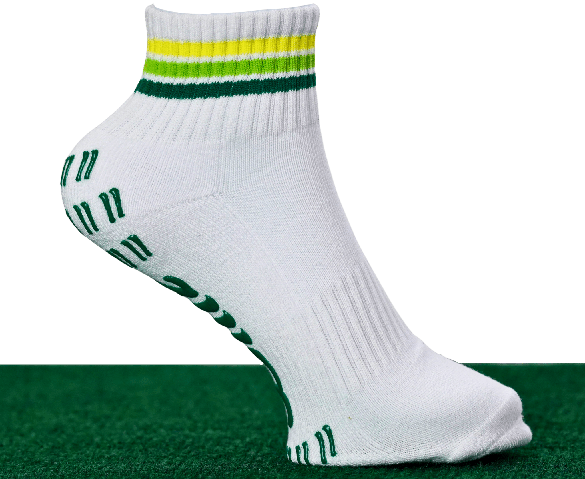 Grippy Grippy™ Ankle Pickleball Grip Socks – 3-Pack - GRPY-ANK-AWN-SM