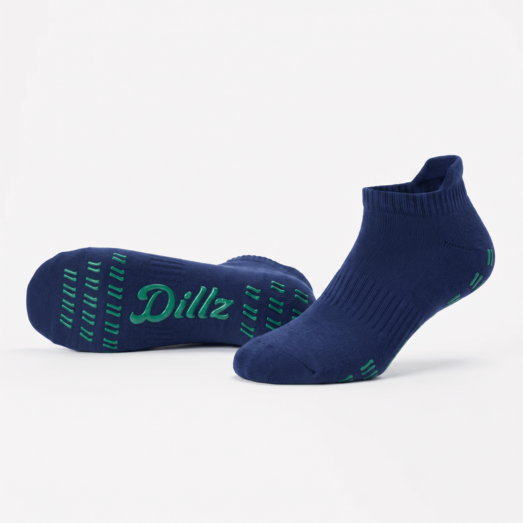Grippy Grippy™ Ankle Pickleball Grip Socks - GRPY-ANK-NVY