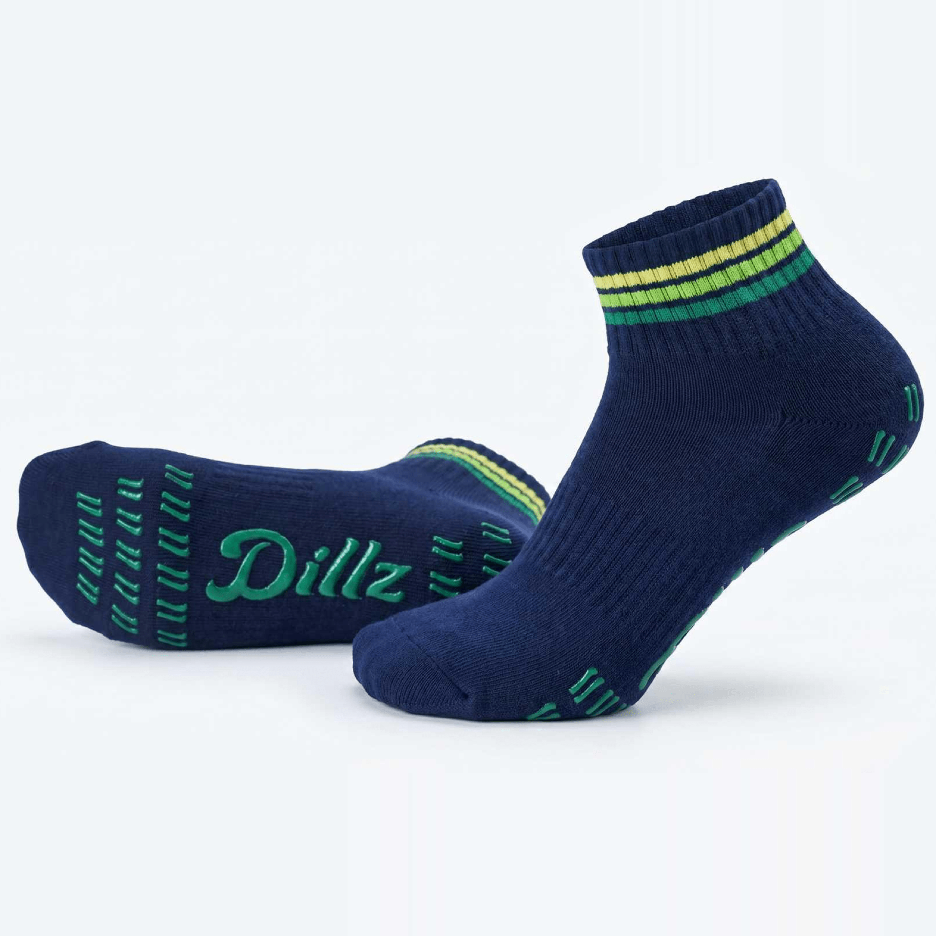 Grippy Grippy™ Ankle Pickleball Grip Socks - GRPY-ANK-NVY-SM