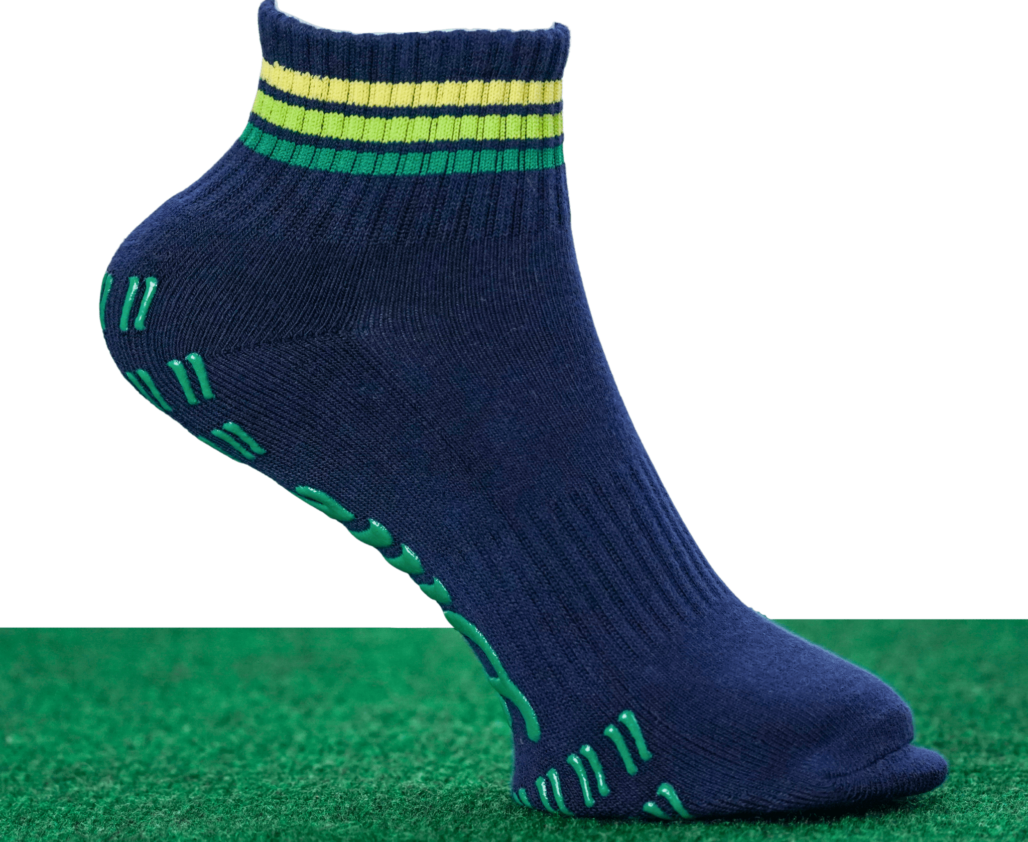 Grippy Grippy™ Ankle Pickleball Grip Socks - GRPY-ANK-NVY-SM
