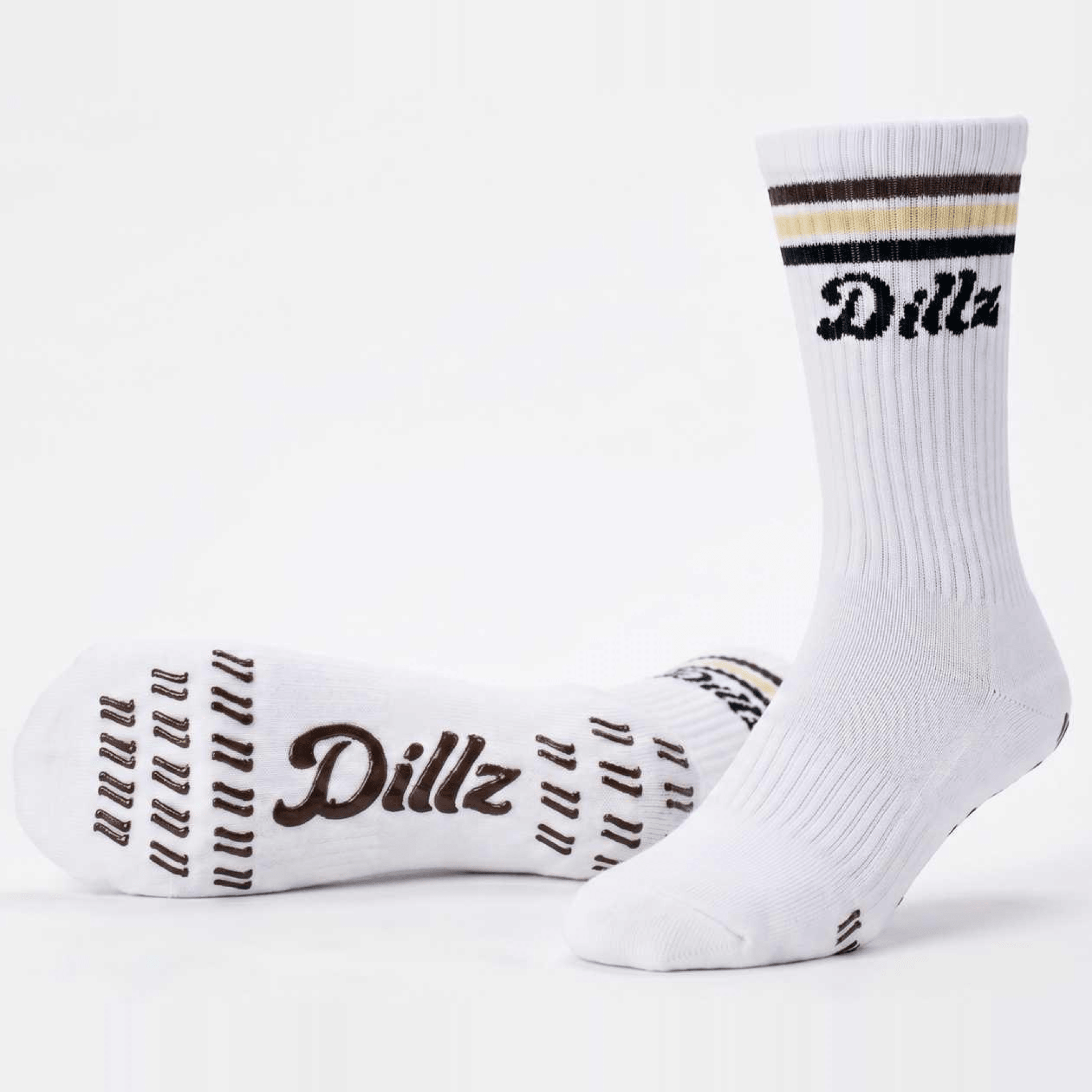 Grippy Grippy™ Crew Pickleball Grip Socks - GRPY-CRW-DNE-SM