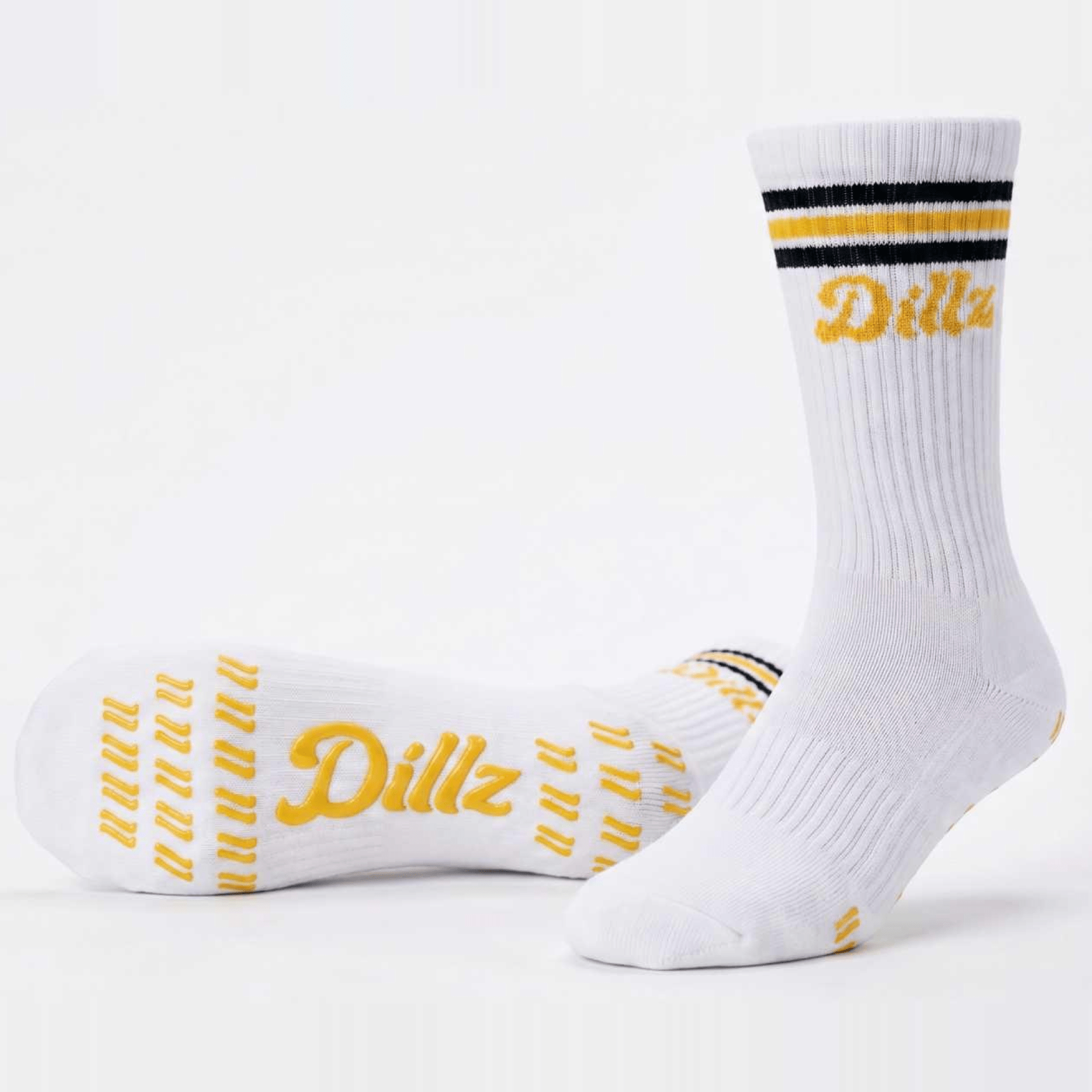 Grippy Grippy™ Crew Pickleball Grip Socks - GRPY-CRW-SDP-SM