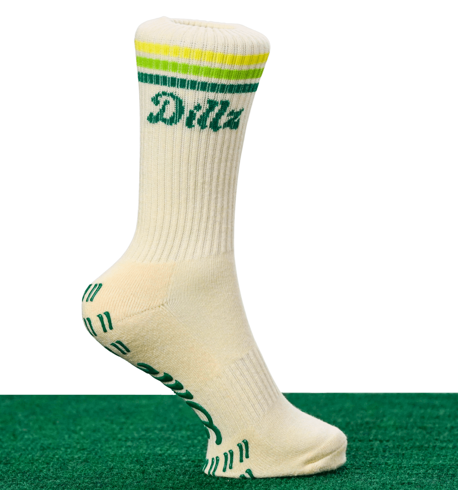 Grippy Grippy™ Crew Pickleball Grip Socks - GRPY-CRW-SLT-SM