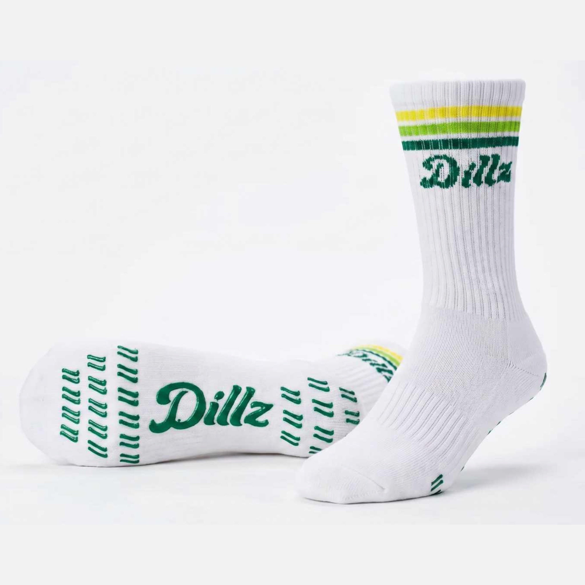 Grippy Grippy™ Crew Pickleball Grip Socks - GRPY-CRW-WHT-SM