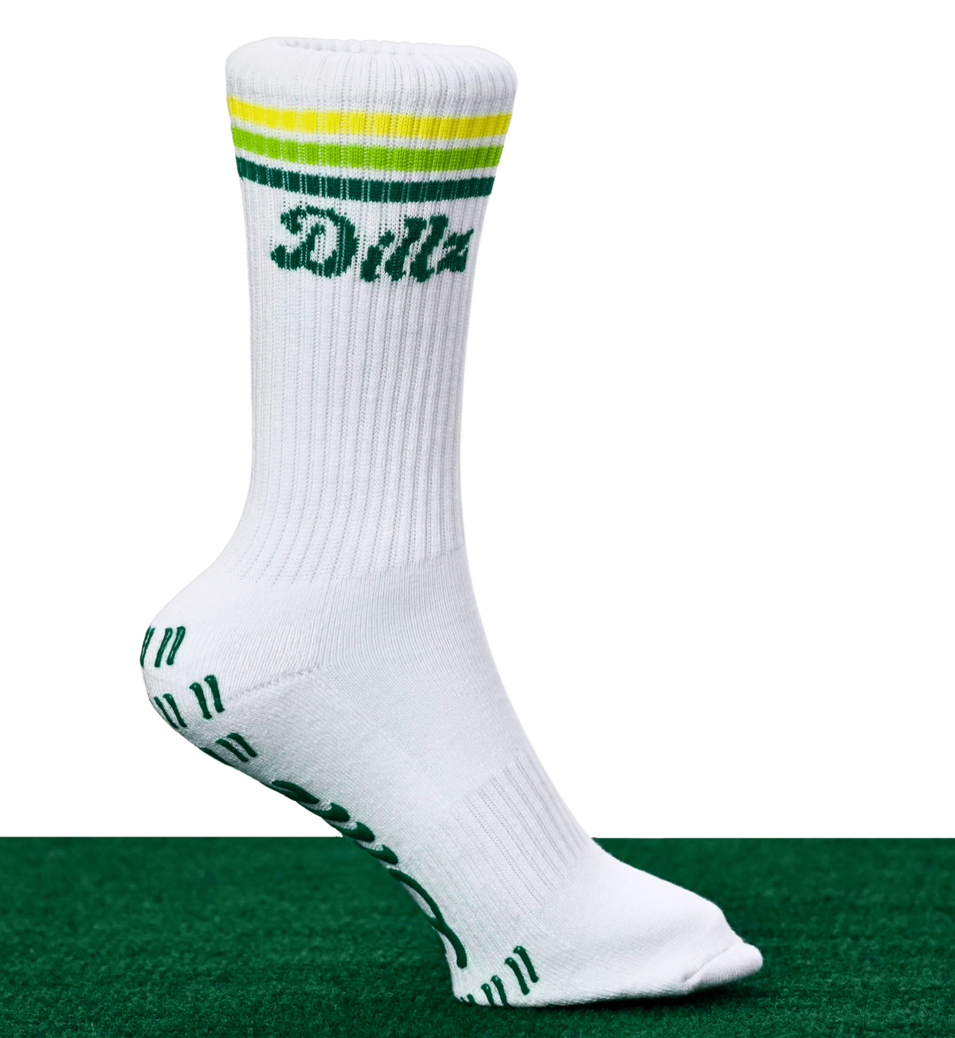 Grippy Grippy™ Crew Pickleball Grip Socks - GRPY-CRW-WHT-SM